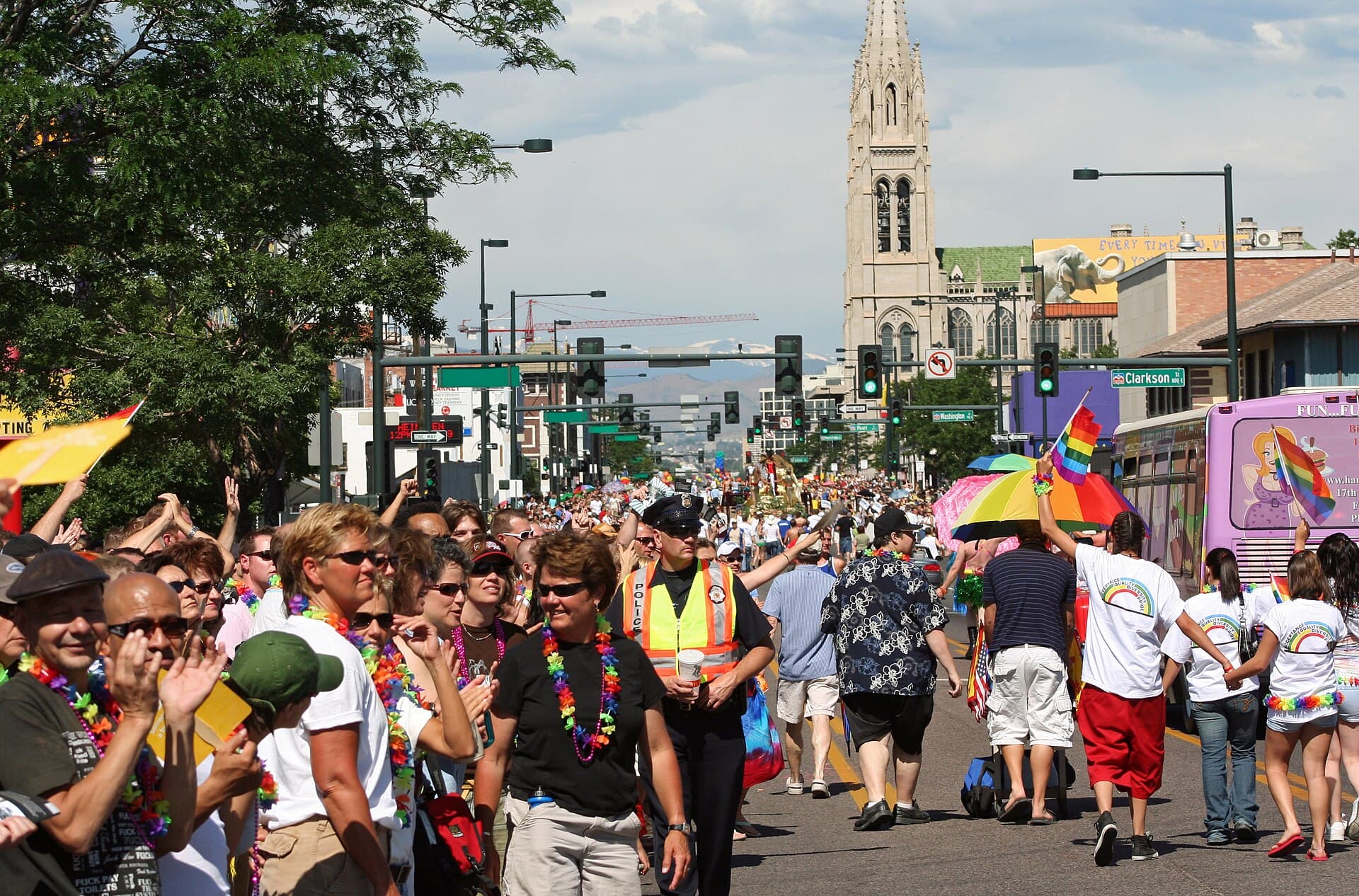 Denver queer bars reward statement jewelry and dramatic hairstyles over basic looks
