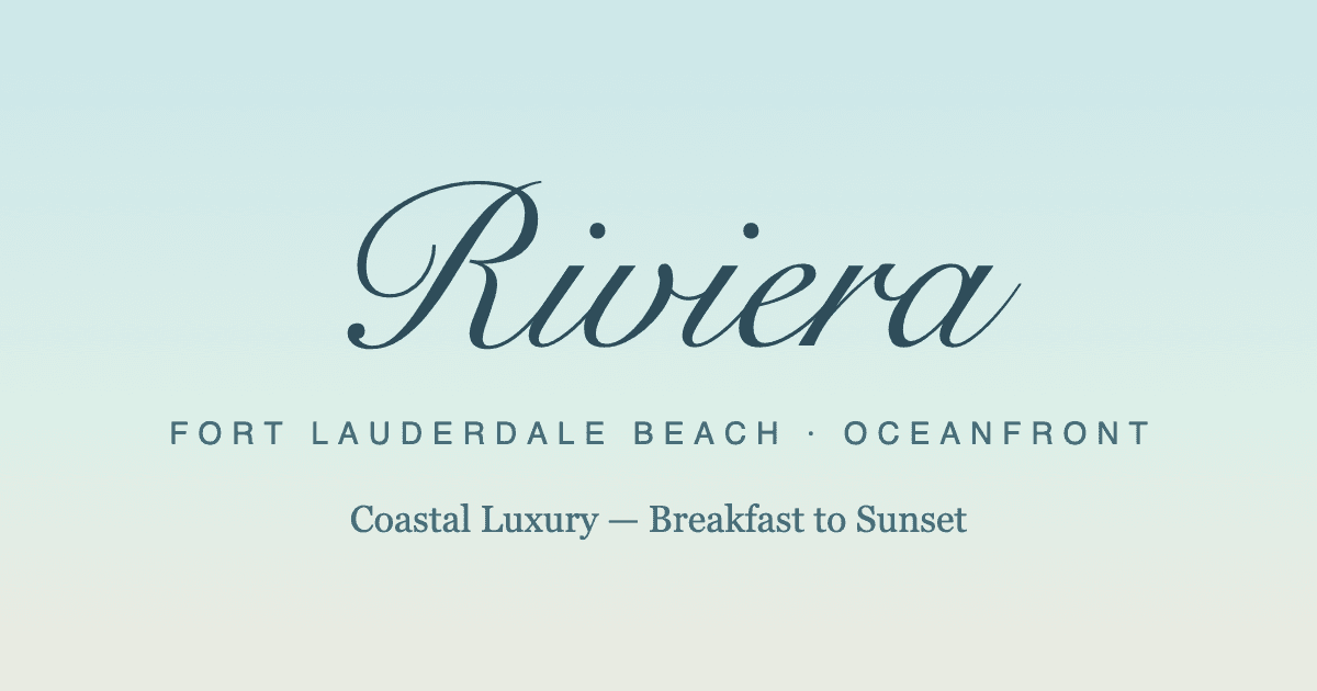 Fig Eatery - Restaurants & Cafés in Fort Lauderdale